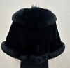 White Fur Shawl Women's Jacket Autumn Winter Faux Mink Fox Fur Dress Cheongsam Cloak Coats Thicken Warm Short Outwear