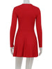 Women Dresses Mesh Patchwork Sheer Long Sleeve Sexy Club O Neck A-line Sheath Bodycon Female Vestidos Robes