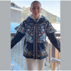 Winter Women's One‑piece Ski Suit Hooded Zipper Pocket Full Sleeve Coat Pant Suits Lady Warm Vacation Skiwear