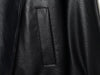 Chic Black Faux Leather Jackets Women Long Sleeve Buttons Elastic Oversized Coats Autumn Winter Streetwear