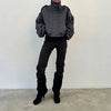 Casual Women's Short Woolen Coat Loose Lapel Single-breasted Long Sleeve Thick Jacket Autumn Winter Lady Elegant Streetwear