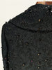 High Street Runway Designer Jacket Women's Beaded Floral Jacquard Trimmed Jacket