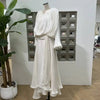 Autumn Lace-Up Irregular Hem Long Sleeve Dresses For Women Elegant Evening Party Dress Female 1A265