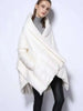 Winter Big Size Down Coat For Women Irregular Design A-line Solid Color Loose Mid Length Clothing 2VV223