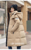 Winter Jacket Women Parka Hooded Thick Warm Long Down Cotton Coat Parkas Female Casual Outwear Overcoat Ladies