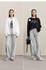 Women's Jeans Autumn Casual Solid Color Cotton Straight Women's Pants Versatile Long Denim Trousers 12621038