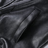 Vintage Zippers Short Leather Jackets Women's Casual Lapel Button Pockets Full Sleeve Coat Autumn Lady Chic Streetwear