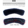 Raccoon Fur Collar Women Winter Coat Hood Decor Furry Fur Collar Warm Coat Shawl Natural Raccoon Fur Scarf Neck Warmer