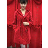 Mother's Winter Jacket Long Thicken Imitation Mink Cashmere Coat High End Middle Aged Elderly Women Knitted Cardigan Sweater 4XL