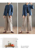 2026New Spring Autumn Denim Jacket Women Single-Breasted Long Sleeve Short Jeans Coat Female Casual Cowboy Overcoat Ladies Tops
