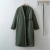 Women Autumn Winter Kimono Long Parka Thick Warm padded long Coat for cold winter