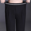 HighWaist Harun Pants Women's Spring/Autumn Large Size Women's Pants Elastic Waist Loose Casual Straight Tube Pants 5XL