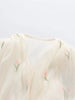 Printing Shher Spliced Ruched Elegant Dresses for Women V Neck Long Sleeves Tunic Patchwork Lace Up Dress Female