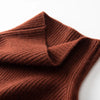 Pullover Scarf Knitted Cashmere Shawl Winter Scarves False Collar Coat Bib Warm Turtleneck Slit Jumper Shawl for Women