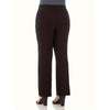 Women's Plus Size Elastic Waist Straight Pants Slim Look