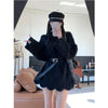 Off Shoulder Pullover Women Long Sweater Dress Autumn Elegant Knitted Long Sleeve Loose Casual Solid Tops Sweet Knitwear