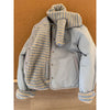 with Scarf Parkas Women Lamb Wool Patchwork Puffer Jacket Korean Fleece Down Coats Winter Cotton Padded Outerwears