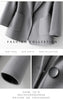Women's Coat Pure Wool Plaids and Tweedst Camel Women's Coat Elegant Trench Coat