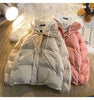 Korean Winter Leisure Cotton Clothes Women Parker coat Y2K Multi-functional Fake Two Pocket Zipper Down Jacket Thick Coat