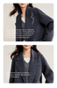 Women's 100% Wool Blazer Tailored Coat Winter Classic Suit Jacket Elegant Lady Warm Windproof Outerwear W54OA8778