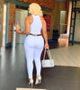 Spring Women's White High Waist Ripped Jeans Slim Stretch Denim Pencil Pants Casual Female Clothing S-3XL
