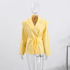 Chic Oversize Floral Printed Women Jacket Padded Lapel Lace Up Loose Coat Long Sleeve High Waist Outwears Lady Streetwear