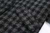 Houndstooth Faux Wool Jacket Women Korean Loose Elegant Double Breasted Suit Overcoat Winter Thick Warm Blend Outerwear