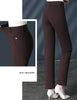 Black Women's High Waist Stretch Suit Pants, Slim Trousers, Purple Green Brown Pantalones, Asian Size M-6XL