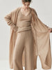 100% Cashmere Knitwear Women Long Cardigan Sweater Open Stitch Casual Simple Long Cardigan Coat Spring Autumn Winter Long Shawl