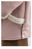Women Faux Leather Coat Single Breasted Loose Casual Motorcycle Suit Suede Fur Jacket Female Top Autumn Winter