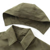 Women's Jackets Green Oversized Hoodies Autumn Winter Coats And Jackets Long Sleeve Loose Removable Hood Outerwears