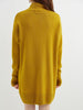 Turtleneck Sweater Women's Pullovers 100% Merino Wool Long Sweater Dress Fall Winter Warm Long Sleeve Knit Jumper Female Dresses