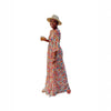 Long Dress Women Dresses A Line Vestidos Y2k Streetwear V Neck Full Sleeve Print Dot Elegant Party Night Work High Waist