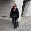 Warm Glossy Hooded Lace-up Cotton Coats Winter Female Casual Zipper Bottons Belted Overcoat Women's Solid Streetwear