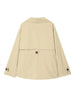 Women's Spring Retro Adjustable Waist Lapel Short Trench Coat Female High Street Casual Long Sleeve Windbreaker Mujer