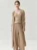 100% Cashmere Knitwear Women Long Cardigan Sweater Open Stitch Casual Simple Long Cardigan Coat Spring Autumn Winter Long Shawl