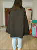Autumn Winter Plus Size Women Coat Woolen Cloth Cloak Loose Overcoat Female Manteau Femme Hiver Oversize