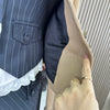 Women's Autumn Vintage Slim Fit Chic Metal Buttons High Waist Cropped Casual Coat Office Lady Suit Jacket Tops J407
