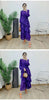 Spring Ruffles Pleated Dress Women Round Neck Flare Sleeves Loose Chic Long Length Female Party Clothes 2DA3391