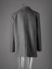 Contrast Color Ribbon Blazer Women's Notched Collar Loose Single Button Long Sleeves Split Suit Jacket