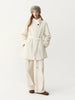 Winter Women's Commute Stand Collar Direct Down Fill Trench Style Down Puffer Coat Warm Thick Quilted Outerwear