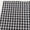 Classic Checkered Tweed Women's Suit Set 2 Piece Long Blazer and Straight Skirt Single Breasted Casual Business Office Outfit