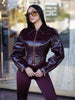 Women Loose Suede Jacket Long Sleeve Pockets Zipper Oversized Jacket Autumn Winter Lady High Street Outwear