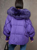 Women Winter Goose Down Jackets Real Fox Fur Collar Hooded Thick Natural Raccoon Fur Female Outwear Warm Loose Puffer Coats