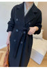 101801 Women Coat Winter Women's Jacket 10% Cashmere 90% Wool Classic Camel Wool Coat