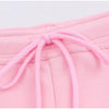 Solid Color Jacket Flared Trousers Woman Set Round Neck Zipper Jackets High Waist Long Pants Casual Versatile Women's Sets