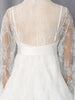 White Two Piece Set for Women Lapel Flare Sleeve Spliced Ruffles Lace Blouse High Waist Simpel Vest Dress Fairy Suit Female