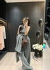 Autumn Winter Women’s Knit Cardigan Vest&Wide Leg Pants Set Comfy Stylish 3-Piece Casual Outfits Warm Knitwear Clothes