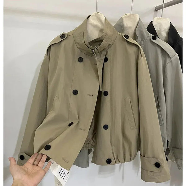 Spring Autumn Women's Jackets Casual All-match Temperament Women's Coat Outwear Ladies Overcoat