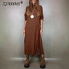 Autumn Winter 2 Piece Set Women Casual Solid Split Knitted Sweater Long Dress Suit Sexy V Neck Patchwork Lace Casual Outfits